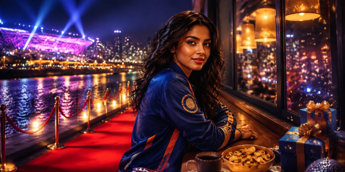 Ahmedabad riverfront cricket betting and Bollywood theme